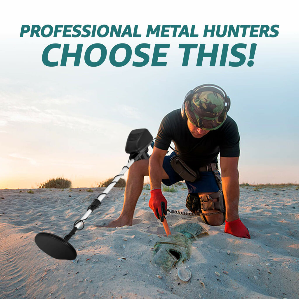 LootFinder Smart Metal Detector With Waterproof Coil Gear Tekk