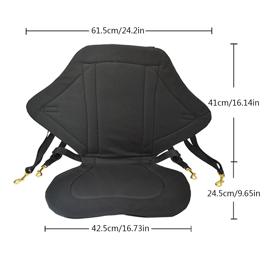 Tomshine Kayak Canoe Seat Adjustable Kayak Cushion Seat with Backrestt 