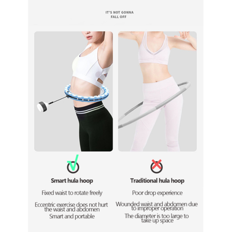 HeriTone Weighted Smart Hula Hoop - Gear Tekk