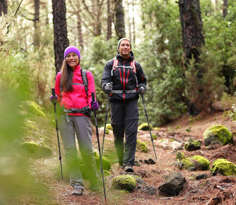 Ultralight hiking clearance pole