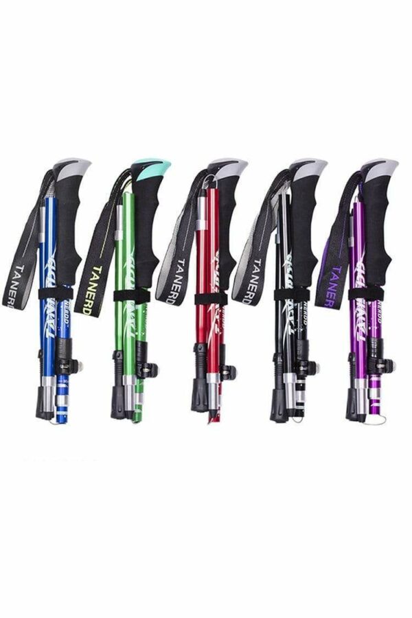 TrekBud Adjustable Trekking Pole, Hiking Stick Gear Tekk