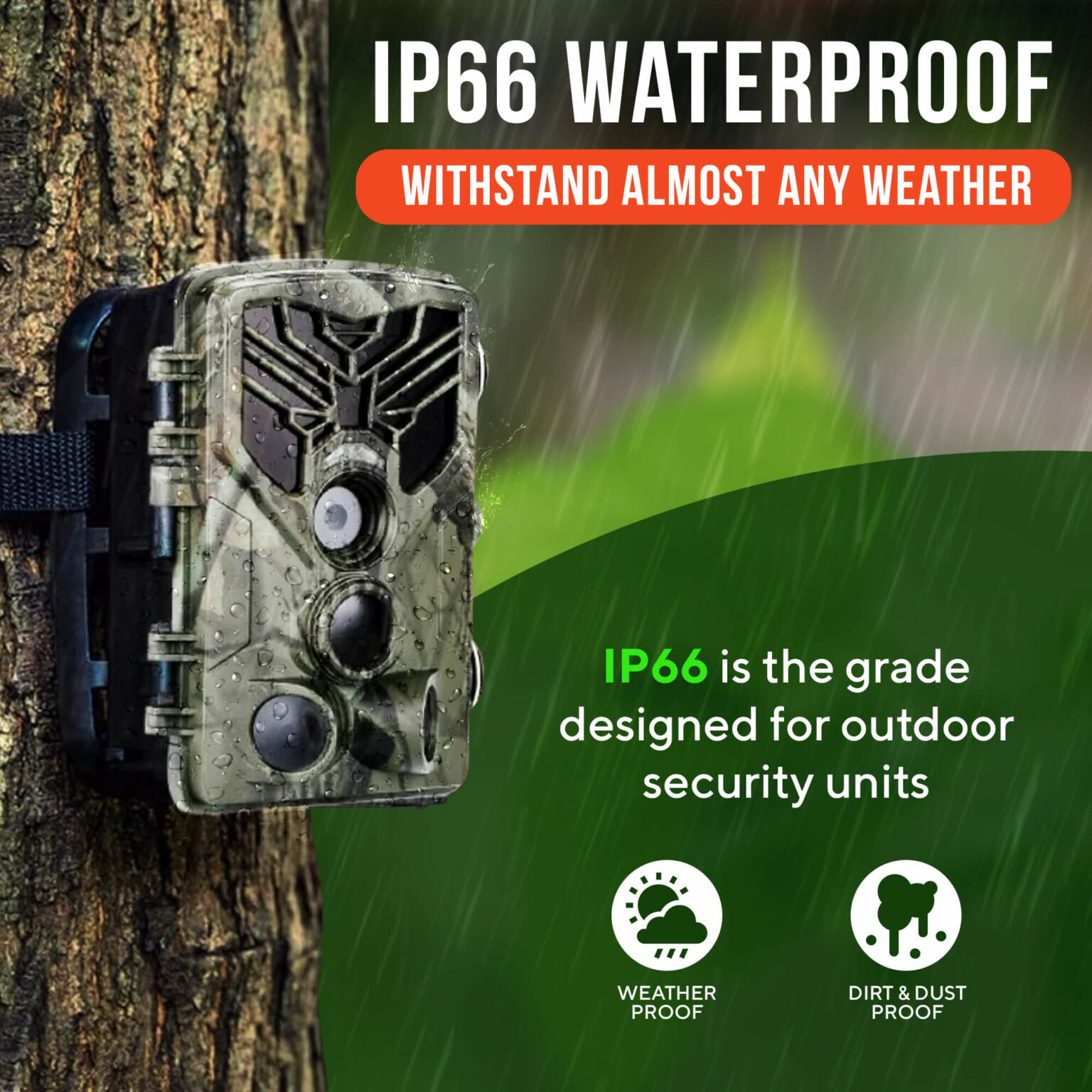 AltLoop Pro 4K Trail Camera 30MP, WiFi Enabled, NoGlow Night Vision