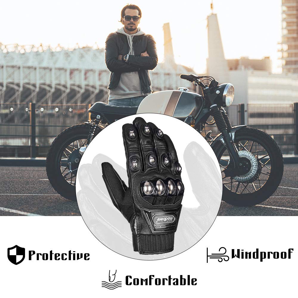 Guantes Motociclista Tactico MadBike Repelente Agua