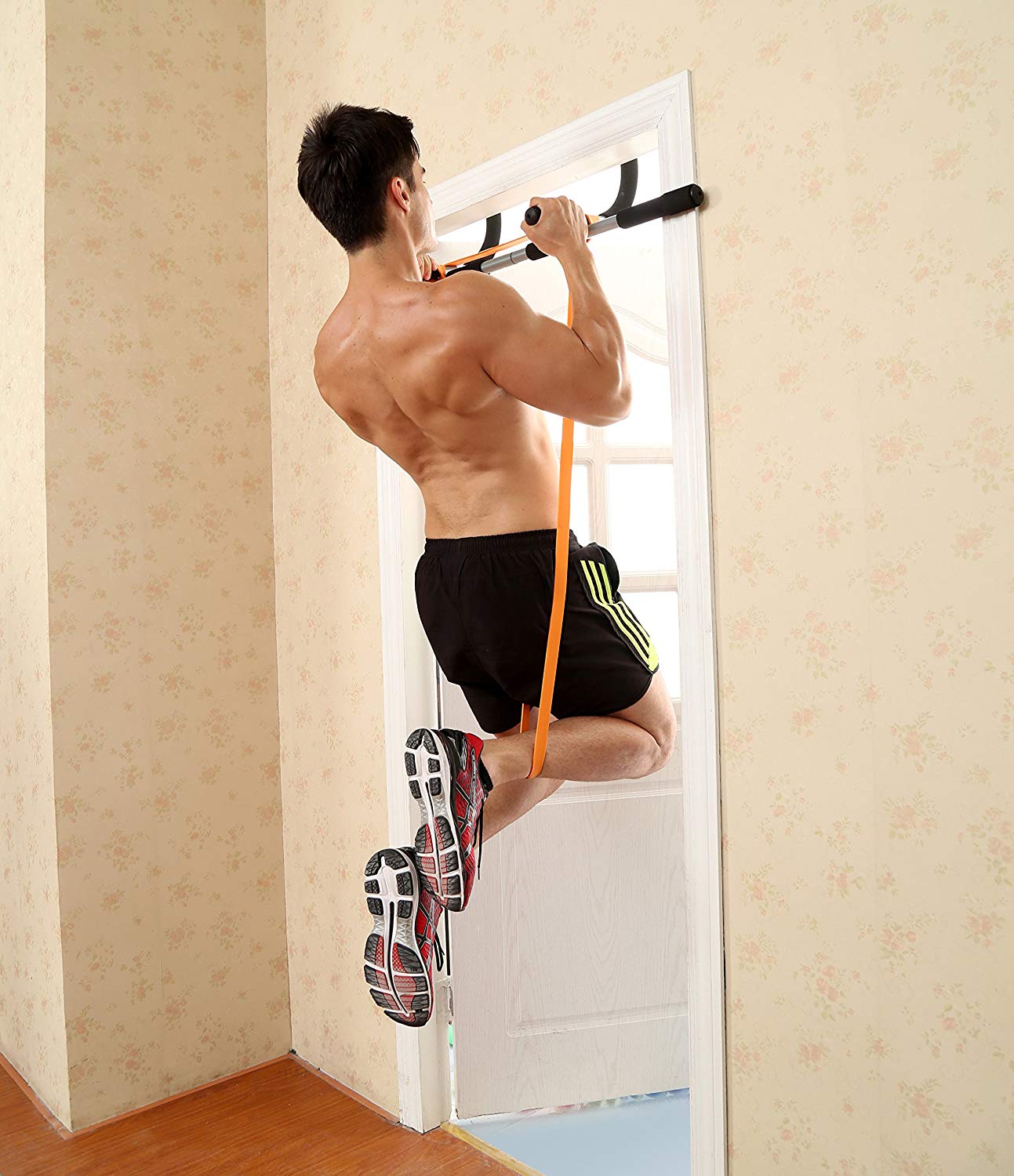 AQUOS LIFTS Super Secure Indoor Pull Up Bar Gear Tekk