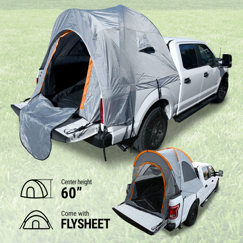 Short box outlet truck tent