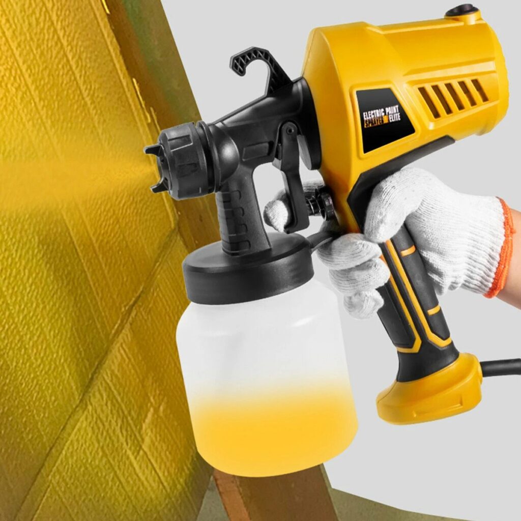 MexuMix 500W Electric Paint Sprayer Machine with High Pressure Paint  Injecter, 3 Spraying Methods, Adjustable Spray Strength, and Multipurpose  Design - Leaves a Professional Finish - Gear Tekk