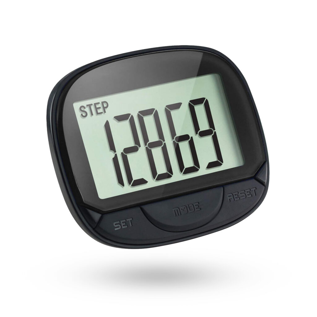 SteppyFit Multi Functional Portable Step Counter And 3D Pedometer With 