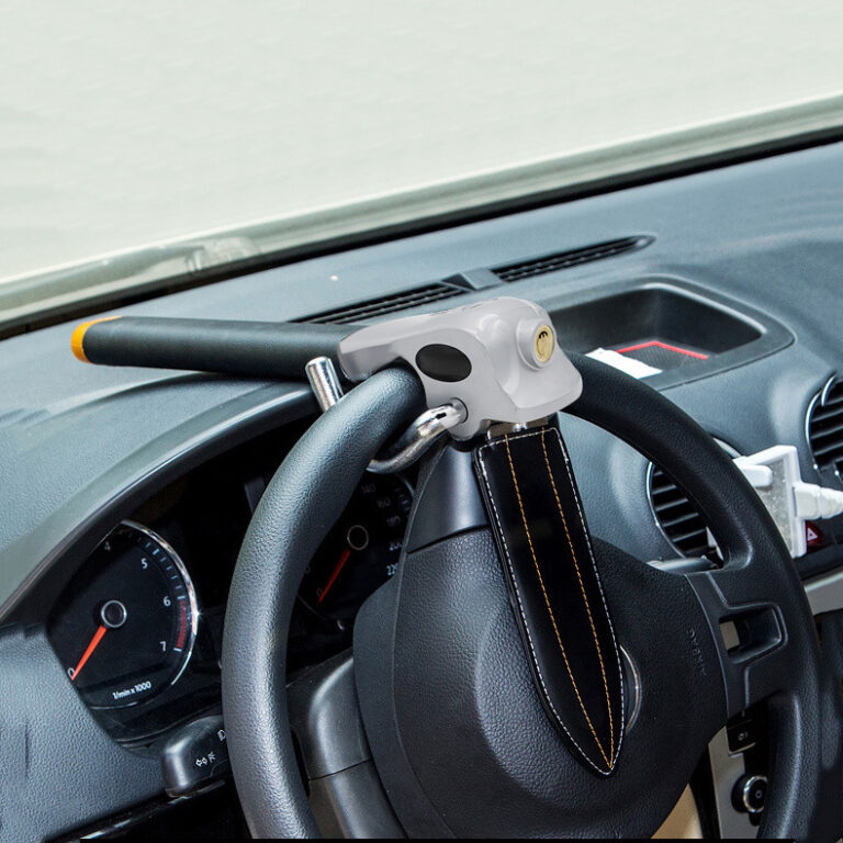 TwizTect Foldable Car Steering Wheel Lock TwoDirection Lock With Complex Configuration