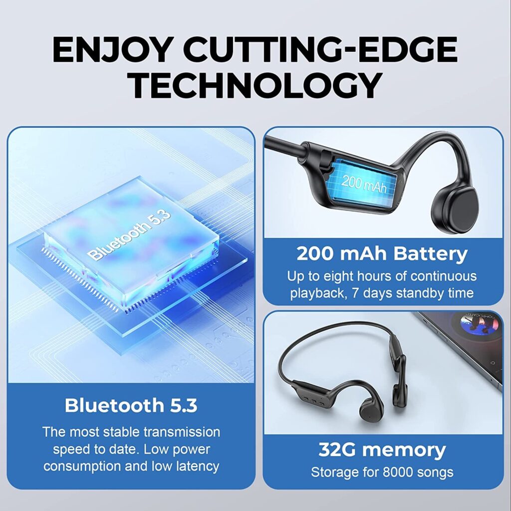 Stormbuds Ultimate Waterproof Headphones with Bone Conduction