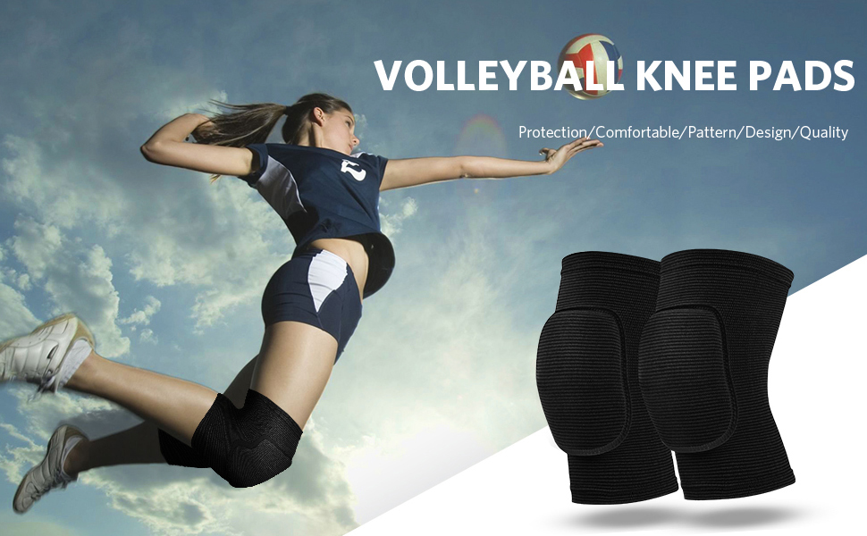 VollyPro Volleyball Knee Pads - Soft Cushioning, Breathable and Durable  Protection, Designed for Volleyball, Perfect for Multiple Sports - Gear Tekk