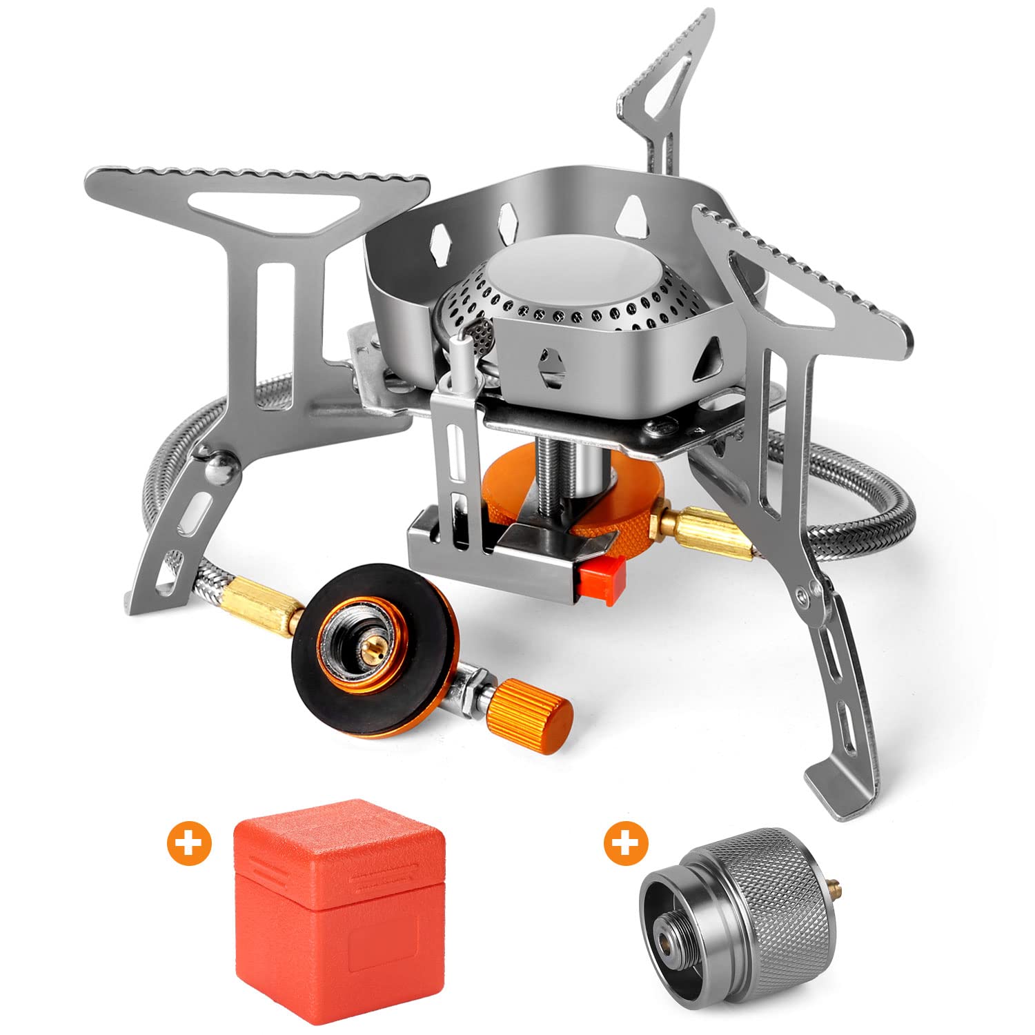 OutbackOven Ultra Windproof Backpacking Stove 3500W HighEfficiency
